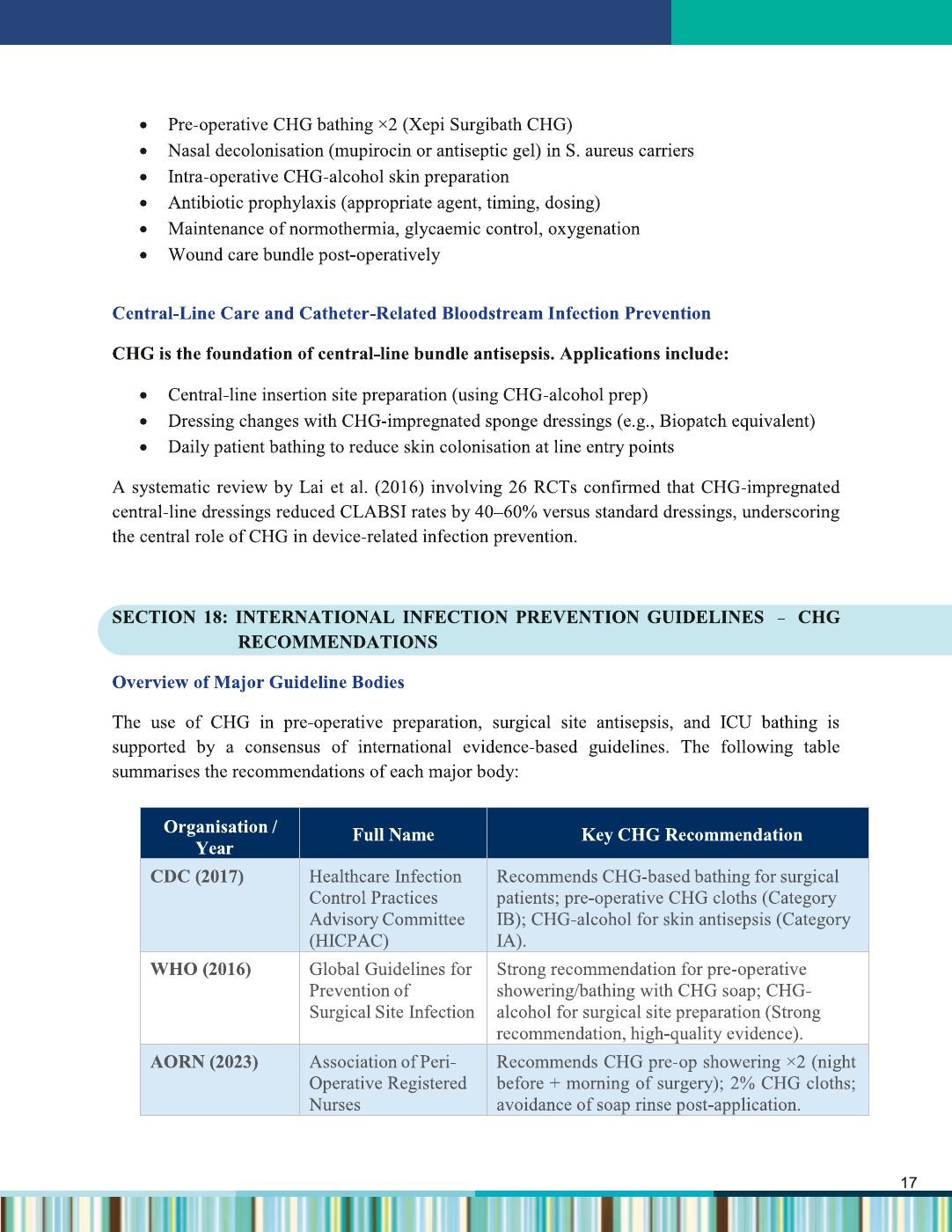 XEPI Surgibath CHG monograph - page 20